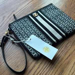 Tory Burch Gemini Link Pouch Wristlet NWT